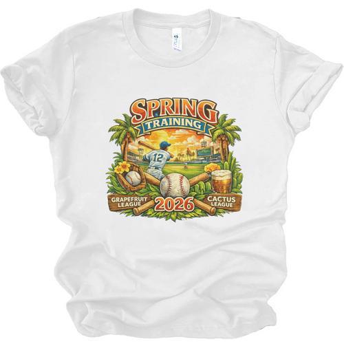 Awesome Spring Trainings 2026 Baseball Arizona Florida Unisex Jersey T-Shirt - Sportilla