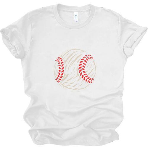 Baseball Gigi Distressed Vintage Grandma Game Day Unisex Jersey T-Shirt - Sportilla