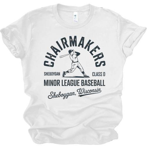 Chairmakers Sheboygan Minor League Baseball Unisex Jersey T-Shirt - Sportilla