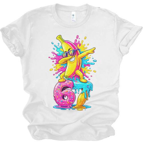 Dabbing Banana 67 Drip Baseball Drip Six Seven Joke Premium Tri-Blend Unisex Jersey T-Shirt - Sportilla
