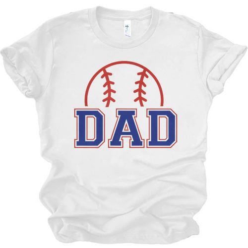 Dad Of Rookie 1st Birthday Baseball Boy Family Matching Unisex Jersey T-Shirt - Sportilla