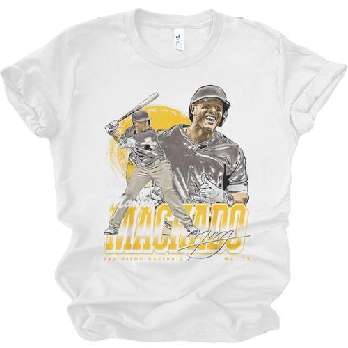 Manny Machado San Diego MLB Baseball Players MLBMMA302N Unisex Jersey T-Shirt - Sportilla