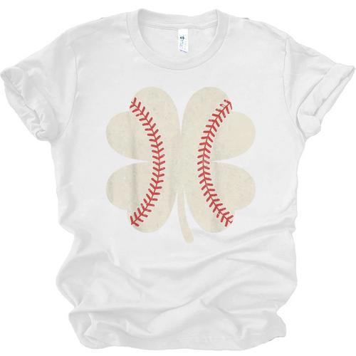 StPatrick’s Day Irish Shenanigans Baseball Fan Shamrock Tee Unisex Jersey T-Shirt - Sportilla