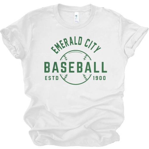 Wizard Of Oz Emerald City Baseball Costume Halloween Unisex Jersey T-Shirt - Sportilla