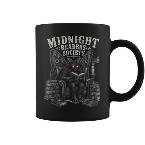 Midnight Readers Society Aesthetic Bookish Coffee Mug - Bookorys