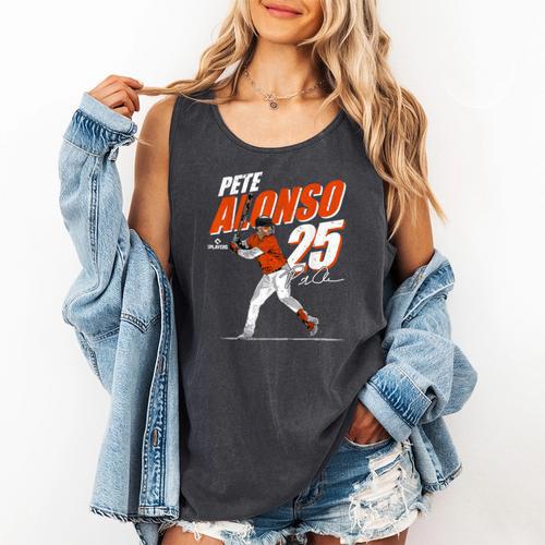 Pete Alonso Baltimore Baseball Players MLBPAL201M Comfort Colors Tank Top - Sportilla
