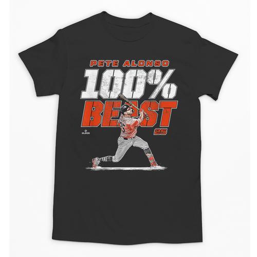 100 Beast Pete Alonso Baltimore Baseball MLBPA Unisex T-Shirt - Sportilla