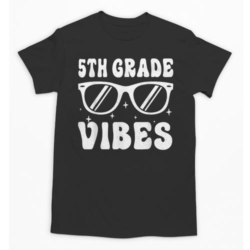 5th Grade Vibes Back To School Graduation Fifth Grade Unisex T-Shirt - Savourry
