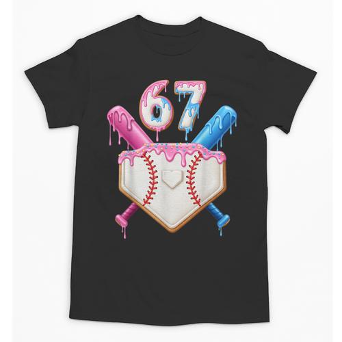 6 7 Baseball Dripping Six Seven Gen Alpha Slang Unisex T-Shirt - Sportilla