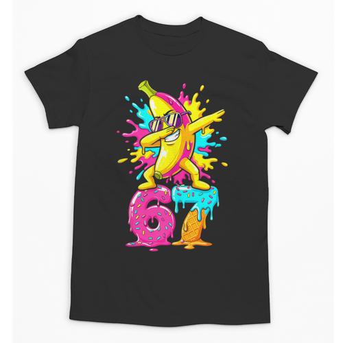 67 Baseball Ice Cream Six Seven Dabbing Banana Unisex T-Shirt - Sportilla