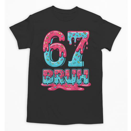 67 Ice Cream Drip Baseball For Men Women Kids Unisex T-Shirt - Sportilla