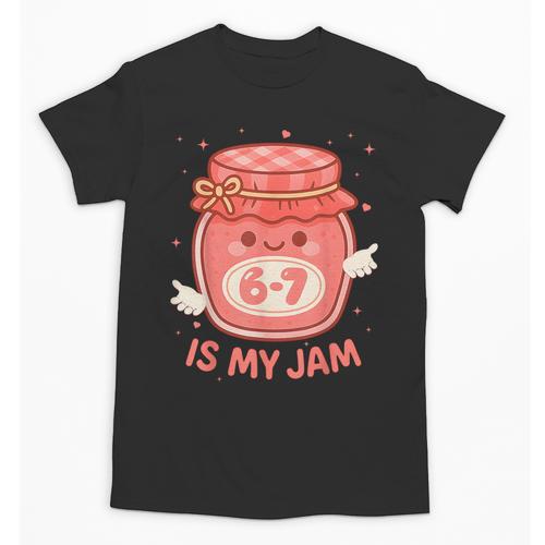 67 Is My Jam Back To School Girls Kids Cute 6 7 Meme Unisex T-Shirt - Savourry