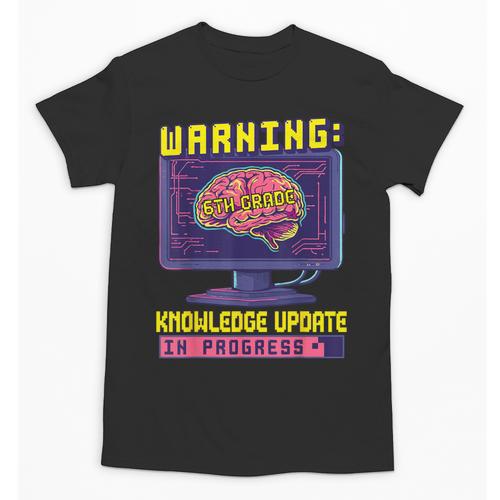 6th Grade Back To School Sixth Grade Smart Boys Computer Unisex T-Shirt - Savourry
