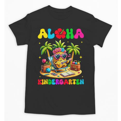 Aloha Kindergarten Pineapple Hawaii Back To School Kids Girl Unisex T-Shirt - Savourry