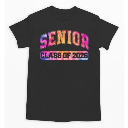 Back To School Colorful Senior Class Of 2026 Graduation Unisex T-Shirt - Savourry
