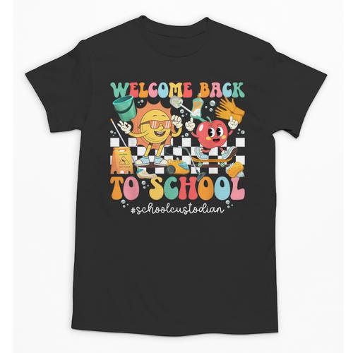 Back To School Custodian First Day Of School Custodian Unisex T-Shirt - Savourry