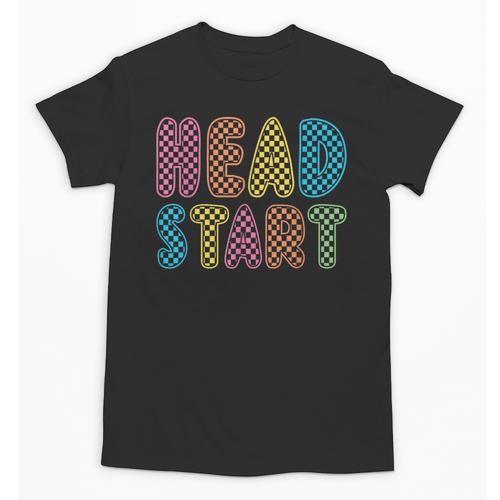 Back To School Head Start First Day Men Women Kid Checkered Unisex T-Shirt - Savourry
