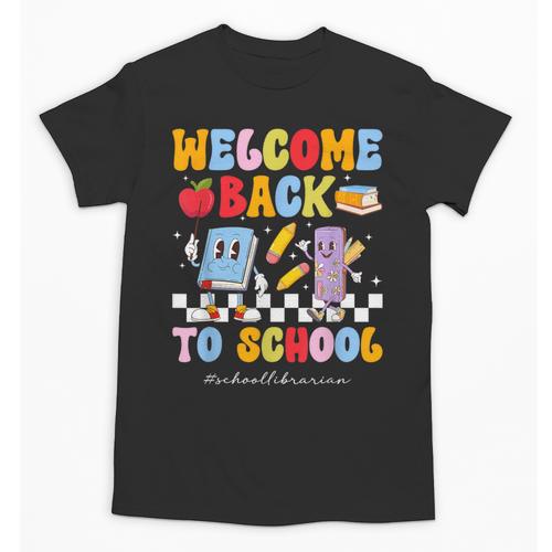 Back To School Librarian First Day Of School Librarian Unisex T-Shirt - Savourry