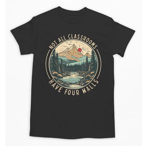 Back To School Not All Classrooms Have Four Walls Camping Unisex T-Shirt - Savourry