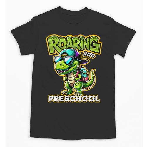 Back To School Preschool Dinosaur First Day Of School Boy Unisex T-Shirt - Savourry