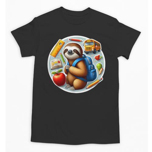 Back To School Sloth Boys Girls Student Kids Lover Child New Unisex T-Shirt - Savourry