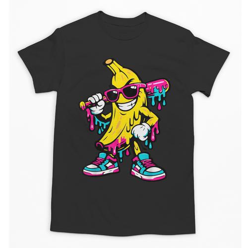 Banana Baseball Drip Unisex T-Shirt - Sportilla