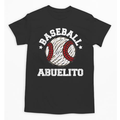 Baseball Abuelito Distressed Vintage Grandpa Game Day Unisex T-Shirt - Sportilla