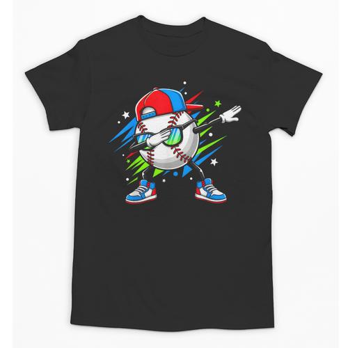 Baseball Dabbing Sports For Boys And Girls Game Day Unisex T-Shirt - Sportilla