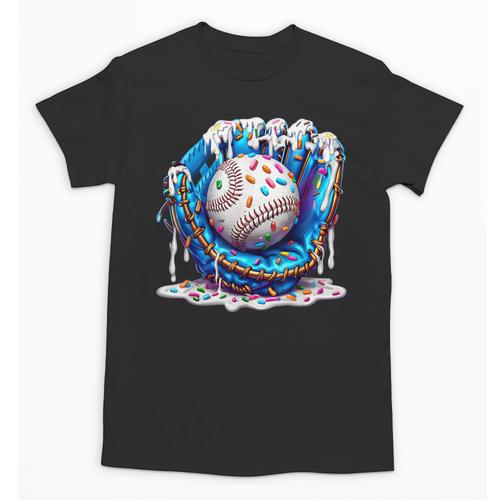 Baseball Drip For Boys Ice Cream Drip Youth Baseball Boys Unisex T-Shirt - Sportilla