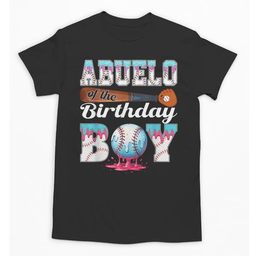Baseball Ice Cream Drip Abuelo Of The Birthday Boy Unisex T-Shirt - Sportilla