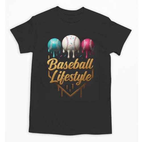 Baseball Lifestyle Drip Unisex T-Shirt - Sportilla