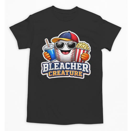 Bleacher Creature Baseball Fan Supporter Game Day Ball Unisex T-Shirt - Sportilla