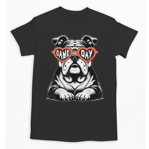 Bulldog Mascot Sports Fan Football Basketball Baseball Unisex T-Shirt - Sportilla