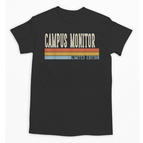 Campus Monitor Week Retro Vintage Back To School Day Unisex T-Shirt - Savourry