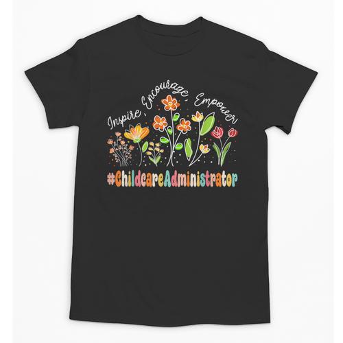 Childcare Administrator Appreciation Week Back To School Unisex T-Shirt - Savourry