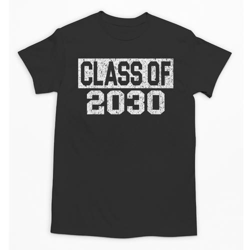 Class Of 2030 Back To School Graduation Senior Unisex T-Shirt - Savourry