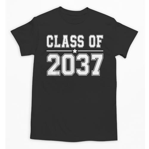 Class Of 2037 Grow With Me Back To School Kindergarten 2037 Unisex T-Shirt - Savourry