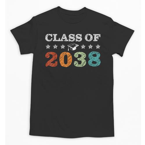 Class Of 2038 Grow With Me First Day School Back To School Unisex T-Shirt - Savourry
