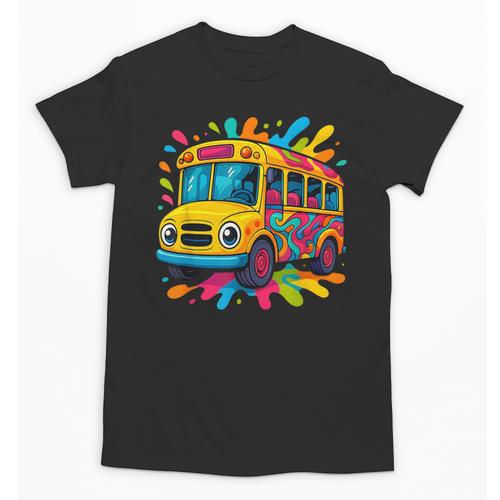 Colorful School Bus Driver Back To School Men Women Kids Unisex T-Shirt - Savourry