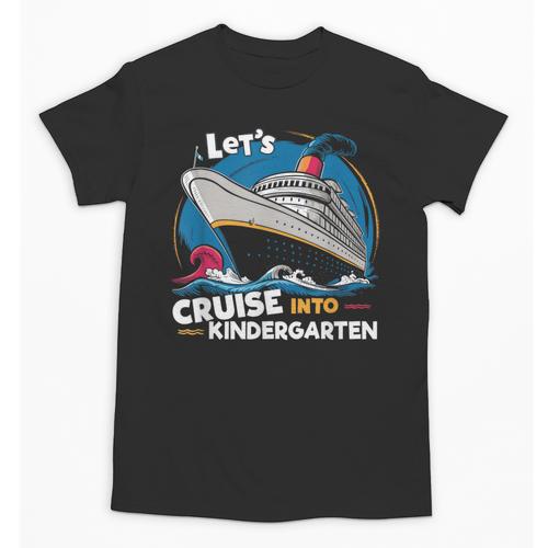 Cruise Ship Kindergarten Back To School Boys Girls Kids Unisex T-Shirt - Savourry
