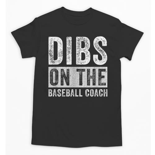 Dibs On The Baseball Coach Wife Girlfriend Unisex T-Shirt - Sportilla