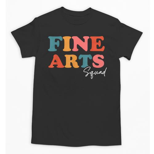 Fine Arts Squad Boho Cute Back To School Fine Arts Unisex T-Shirt - Savourry