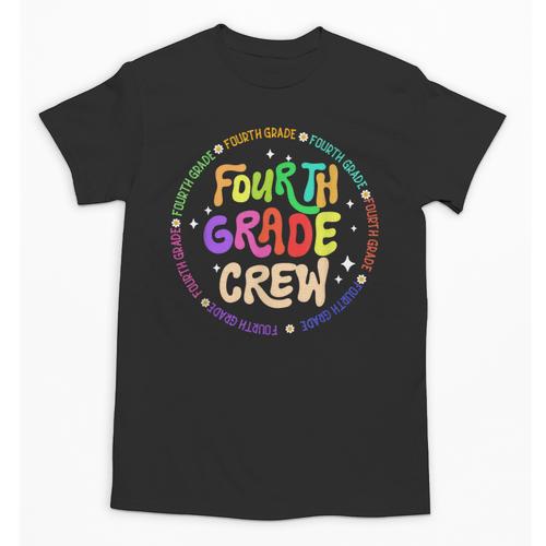 Fourth Grade Crew Back To School 4th Grade Team Unisex T-Shirt - Savourry