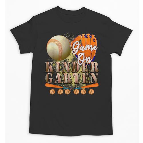 Game On Kindergarten Baseball Back To School Student Kid Boy Unisex T-Shirt - Savourry