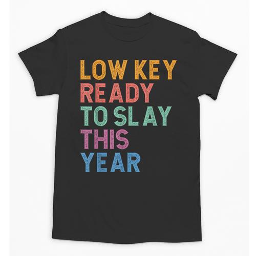 Gen Z Alpha Back To School Low Key Ready To Slay This Year Unisex T-Shirt - Savourry
