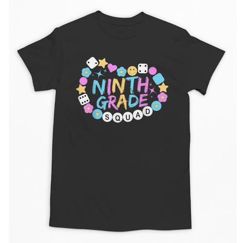Girls 9th Grade Vibes Back To School Ninth Grade Unisex T-Shirt - Savourry