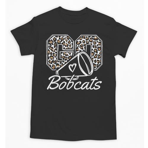 Go Cheer Bobcats High School Spirit Fan Team Back To School Unisex T-Shirt - Savourry