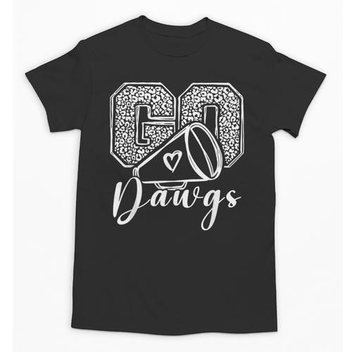 Go Cheer Bulldogs High School Spirit Fan Team Back To School Unisex T-Shirt - Savourry