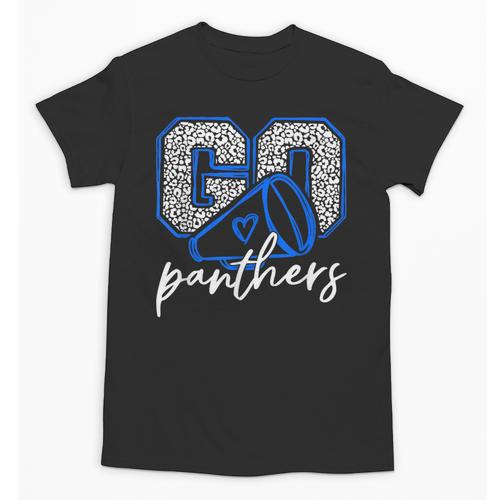 Go Cheer Panthers School Sports Name Spirit Back To School Unisex T-Shirt - Savourry