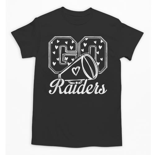 Go Cheer Raiders High School Spirit Fan Team Back To School Unisex T-Shirt - Savourry
